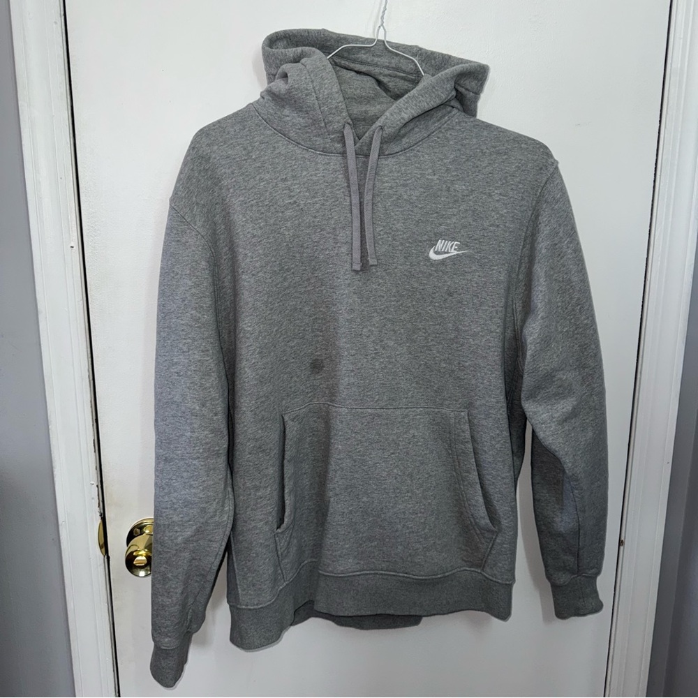 Nike Men's Gray Hoodie